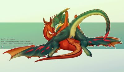 Wyvern and Skywing (Wings_of_Fire)
art by icy-marth
Keywords: wings_of_fire;skywing;dragoness;wyvern;female;feral;missionary;vagina;masturbation;icy-marth