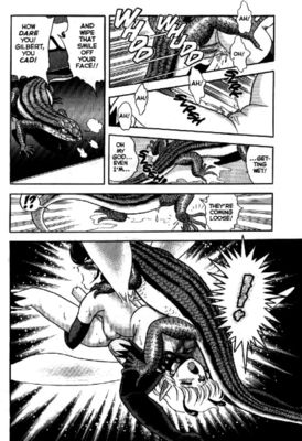 Bondage Fairies: Night of the Iguana 17
art by teruo_kakuta
Keywords: comic;beast;lizard;iguana;male;feral;fairy;female;anthro;M/F;penis;from_behind;vaginal_penetration;spooge;humor;teruo_kakuta