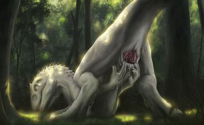 Indominus_Rex
art by ijoe
Keywords: jurassic_world;dinosaur;theropod;indominus_rex;female;feral;cloaca;spread;presenting;spooge;ijoe