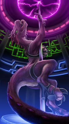 Interstellar Demon Stripper
art by ijoe
Keywords: cartoon;rick_and_morty;interstellar_demon_stripper;dragoness;female;anthro;breasts;solo;vagina;poledance;ijoe