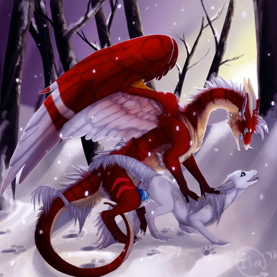 Warm Me Up
art by iluq
Keywords: dragon;dragoness;male;female;feral;M/F;penis;from_behind;vaginal_penetration;spooge;iluq