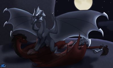 Dragons Mating
unknown artist
Keywords: dragon;dragoness;male;female;feral;M/F;penis;cowgirl;vaginal_penetration;spooge