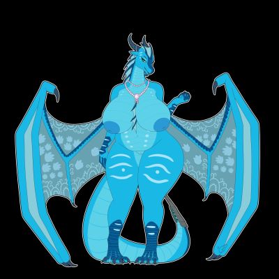 Anthro Coral (Wings_of_Fire)
art by imaginespacedragons
Keywords: wings_of_fire;seawing;queen_coral;dragoness;female;anthro;breasts;solo;suggestive;imaginespacedragons