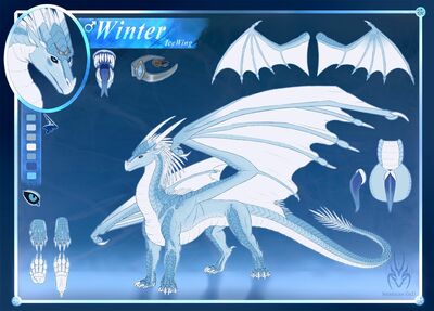 Prince_Winter (Wings_of_Fire)
art by inereigan
Keywords: wings_of_fire;icewing;winter;dragon;male;feral;solo;penis;closeup;reference;inereigan