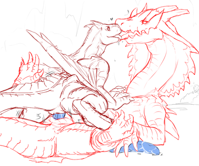 Lagiacrus and Tigrex Mating
art by iriedono
Keywords: videogame;monster_hunter;dragon;dragoness;wyvern;lagiacrus;tigrex;male;female;feral;M/F;penis;cowgirl;vaginal_penetration;dildo;spooge;iriedono