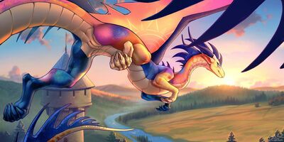 Dragon Flight
art by iskra
Keywords: dragoness;female;feral;solo;vagina;iskra