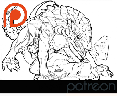 Odogaron and Girros Mating
art by ivenvorry
Keywords: videogame;monster_hunter;dragon;dragoness;odogaron;girros;male;female;feral;M/F;penis;missionary;ivenvorry