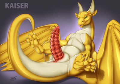 Kaiser
art by jackrow
Keywords: dragon;male;feral;solo;penis;jackrow