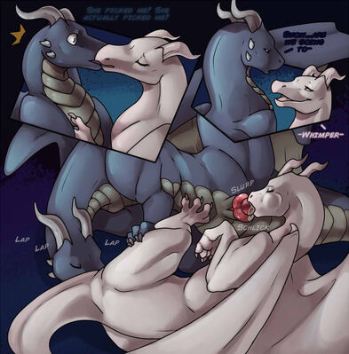 A Night of Passion (1/5)
art by jagon
Keywords: comic;dragon;dragoness;male;female;feral;M/F;penis;69;oral;spooge;jagon