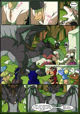 Princess Rush 2, page 13
art by jagon
Keywords: comic;dungeons_and_dragons;kobold;dragon;furry;canine;wolf;dragoness;hybrid;male;feral;female;anthro;breasts;M/F;vagina;oral;closeup;jagon