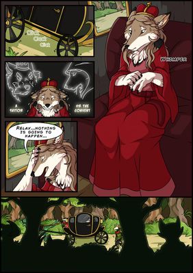 Princess Rush 2, page 04
art by jagon
Keywords: comic;furry;canine;wolf;male;female;anthro;solo;non-adult;jagon