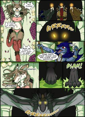Princess Rush 2, page 09
art by jagon
Keywords: comic;dungeons_and_dragons;kobold;dragon;dragoness;hybrid;feral;anthro;furry;canine;wolf;male;female;anthro;solo;non-adult;jagon