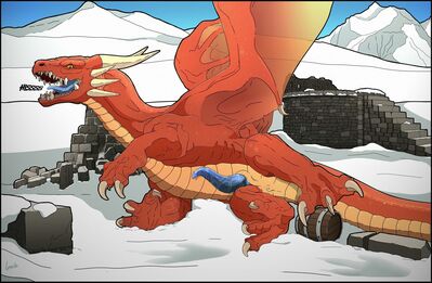 The Mountain King
art by kaeku
Keywords: dragon;male;feral;solo;penis;spooge;kaeku