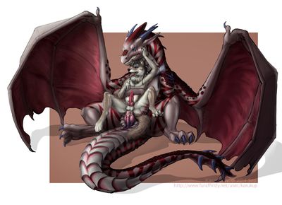 Bone For A Wolf
art by karukuji
Keywords: dragon;feral;furry;canine;wolf;anthro;male;M/M;penis;anal;reverse_cowgirl;spooge;karukuji