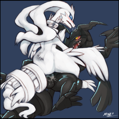 Reshiram and Zekrom Mating 2
art by kayla-na
Keywords: anime;pokemon;dragon;dragoness;reshiram;zekrom;male;female;anthro;M/F;cowgirl;spooge;kayla-na