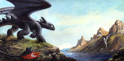 Toothless
art by kenket
Keywords: how_to_train_your_dragon;httyd;night_fury;toothless;dragon;male;feral;solo;non-adult;kenket