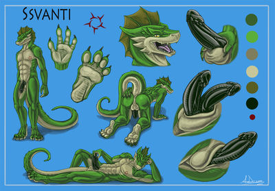 Ssvanti Reference
art by kiartia
Keywords: lizard;male;anthro;solo;penis;hemipenis;closeup;reference;kiartia