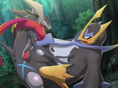 Empoleon and Greninja 1
art by kicktyan
Keywords: anime;pokemon;amphibian;frog;avian;bird;greninja;empoleon;male;female;anthro;M/F;penis;missionary;vaginal_penetration;kicktyan