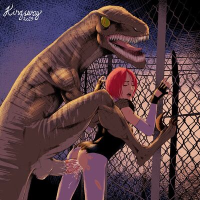 Velociraptor (Dino_Crisis)
art by kingsway
Keywords: beast;videogame;dino_crisis;dinosaur;theropod;raptor;velociraptor;male;feral;human;woman;female;regina;M/F;penis;from_behind;vaginal_penetration;spooge;kingsway