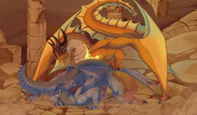 Among The Ruins
art by kira_adelay
Keywords: dragon;male;feral;M/M;penis;from_behind;anal;spooge;kira_adelay