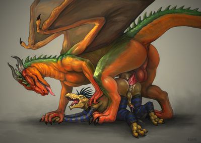 PervDragon x MukiHyena
art by klongi
Keywords: videogame;halo;kig-yar;anthro;dragon;feral;male;M/M;penis;from_behind;anal;spooge;klongi
