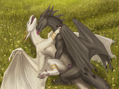 Field of Love
art by kodardragon
Keywords: dragon;dragoness;male;female;feral;M/F;penis;missionary;vaginal_penetration;spooge;kodardragon