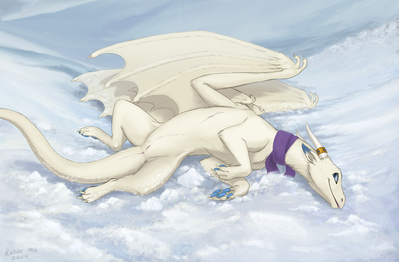 Snow Roll
art by kodardragon
Keywords: dragoness;female;feral;solo;vagina;kodardragon