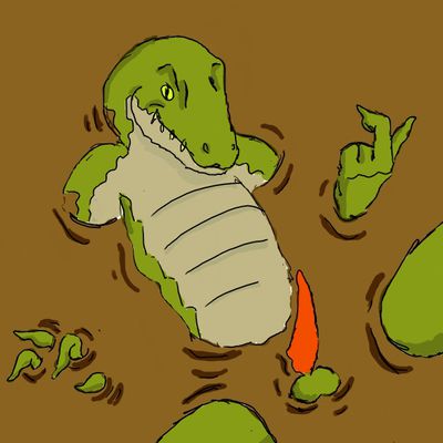 Croc
art by krarafox
Keywords: crocodilian;crocodile;male;anthro;solo;penis;krarafox