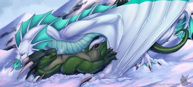 Snow Drakes
art by kuribon
Keywords: dragon;wyvern;male;feral;M/M;penis;missionary;anal;spooge;kuribon