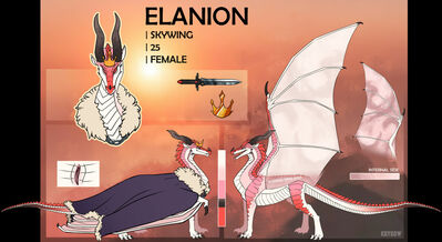 Elanion Skywing (Wings_of_Fire)
art by kyrso
Keywords: wings_of_fire;skywing;dragoness;female;feral;solo;vagina;closeup;reference;kyrso