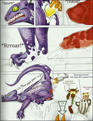 Labwork_2012 (page 3)
art by aazhie
Keywords: comic;dragon;male;feral;solo;dildo;anal;masturbation;closeup;spooge;aazhie