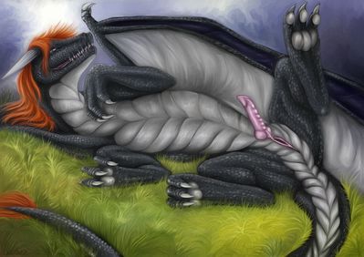 Lounging
art by ladyselena
Keywords: dragon;dragoness;herm;male;female;feral;solo;penis;vagina;ladyselena