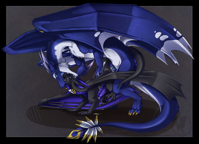 Drakes Having Sex
art by ladyvenommyotismon
Keywords: dragon;male;feral;M/M;penis;from_behind;anal;spooge;ladyvenommyotismon