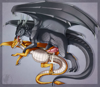 Just Finished
art by ladyvenommyotismon
Keywords: dragon;dragoness;male;female;feral;M/F;penis;spoons;vagina;spooge;ladyvenommyotismon