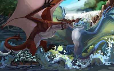 Stole My Fish
art by lailie-dragon-lovard
Keywords: dragon;wyvern;feral;humor;non-adult;lailie-dragon-lovard