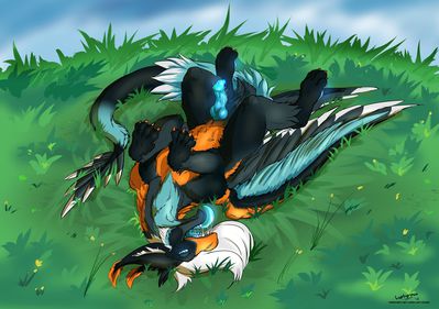 Surge the Fluffy Dragon
art by laptopgun
Keywords: dragon;male;feral;solo;penis;laptopgun