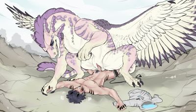 Caught
art by lerkodtt
Keywords: beast;dragoness;human;man;male;female;feral;M/F;penis;cowgirl;vaginal_penetration;lerkodtt