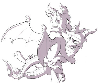 Cynder and Spyro Having Sex
art by lewdango
Keywords: videogame;spyro_the_dragon;dragon;dragoness;spyro;cynder;male;female;anthro;M/F;penis;cowgirl;lewdango