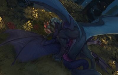 Insatiable
art by lin_fluffydragon
Keywords: dragon;dragoness;male;female;feral;M/F;penis;missionary;vaginal_penetration;lin_fluffydragon