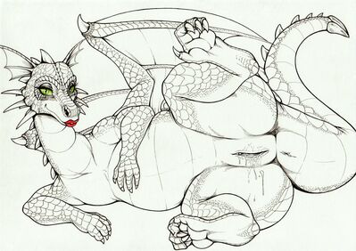 Shrek Dragoness
art by longinius
Keywords: cartoon;shrek;dragoness;female;feral;solo;vagina;spooge;longinius
