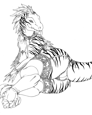 Sabryne Utahraptor
art by longinius-ii
Keywords: dinosaur;theropod;raptor;utahraptor;female;anthro;feral;solo;vagina;longinius-ii