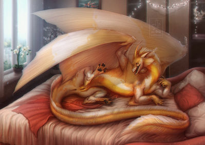 Honey Tasting
art by lostgoose
Keywords: dragoness;female;feral;solo;vagina;lostgoose