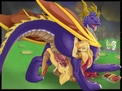 Spyro and Bianca Having Sex
art by lovelover
Keywords: videogame;spyro_the_dragon;spyro;bianca;dragon;male;feral;furry;rabbit;female;anthro;M/F;missionary;penis;vaginal_penetration;spooge;lovelover