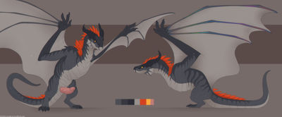 Maroonfox Wyvern
art by lunalei
Keywords: dragon;wyvern;male;feral;solo;penis;lunalei