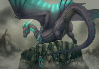 Mountaintop Dragoness
art by lunalei
Keywords: dragoness;female;feral;solo;vagina;presenting;lunalei