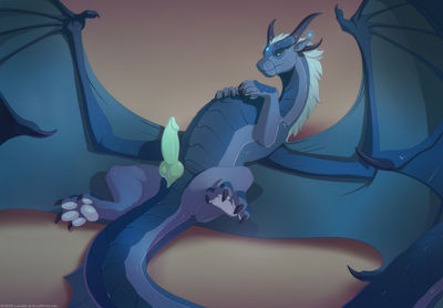 Syfirex
art by lunalei
Keywords: dragon;male;feral;solo;penis;lunalei