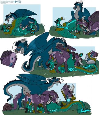 Dragonpile
art by lustylamb
Keywords: dragon;male;feral;M/M;threeway;orgy;penis;missionary;from_behind;anal;oral;internal;spooge;lustylamb