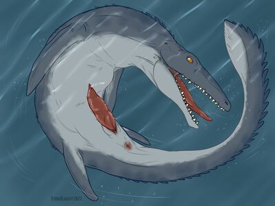 Mosasaurus
art by lykenzealot
Keywords: dinosaur;mosasaurus;male;feral;solo;penis;lykenzealot