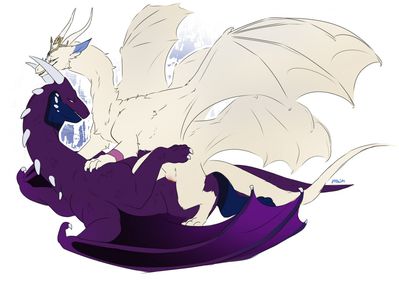 Malik and Sabre Mating
art by maim
Keywords: dragon;dragoness;male;female;feral;M/F;penis;cowgirl;maim