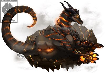 Volcanic Queen
art by mama-hyena
Keywords: dragoness;female;feral;solo;vagina;spooge;mama-hyena